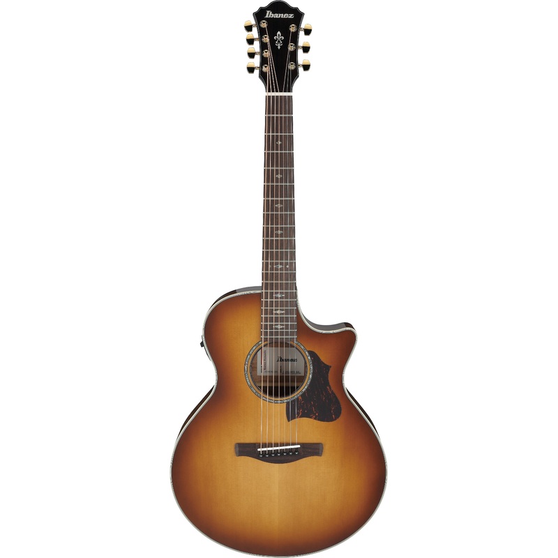 Ibanez AE3007FMHTBH Acoustic Electric Guitar (Tobacco Edge Burst High Gloss)