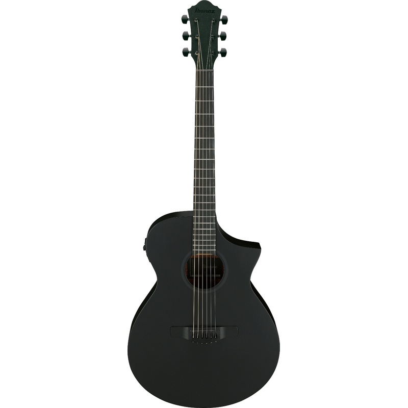 Ibanez AEWC621BOT Acoustic Electric Guitar (Black Out)