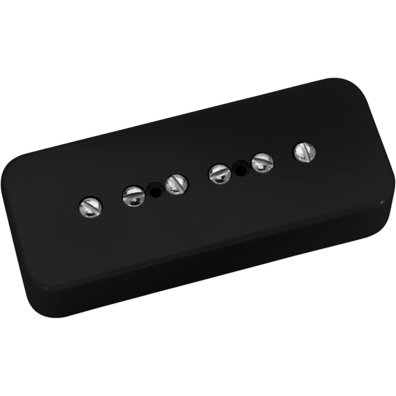 DiMarzio DP167S Soapbar Pick Up (Black With Nickle)
