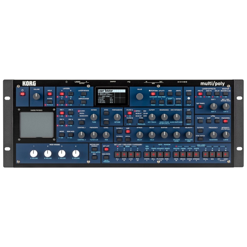 Korg MULTIPOLYM Analog Modeling Synthesizer
