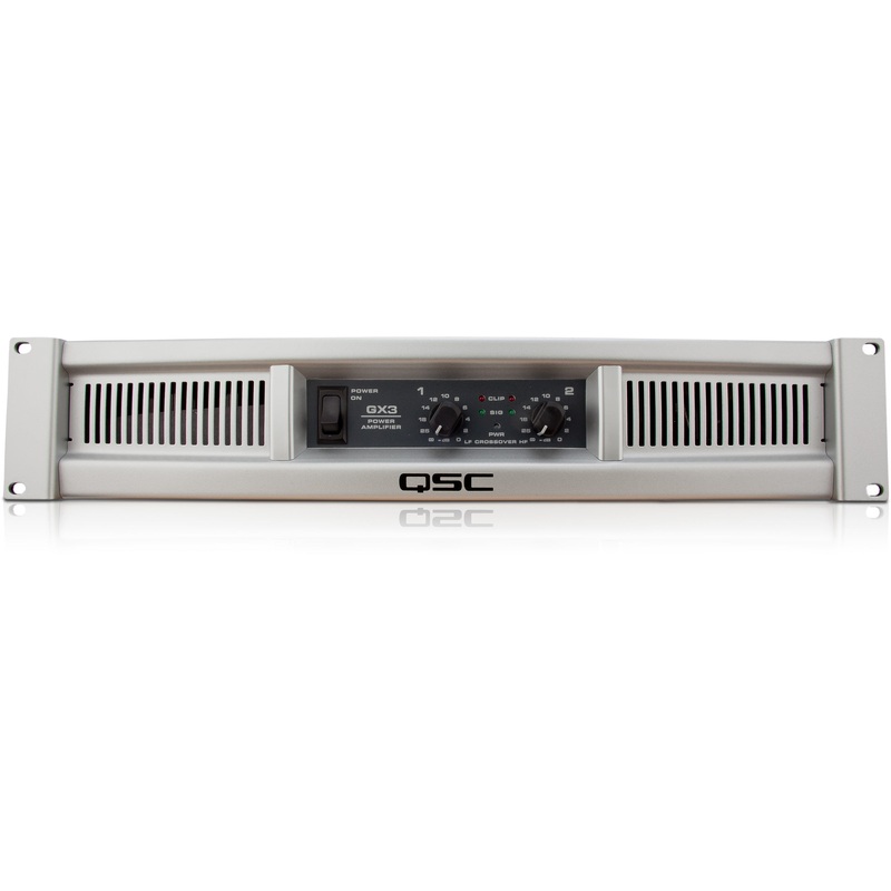 QSC GX3 2 Channel Power Amplifier -300 Watts/ 8 Ohms