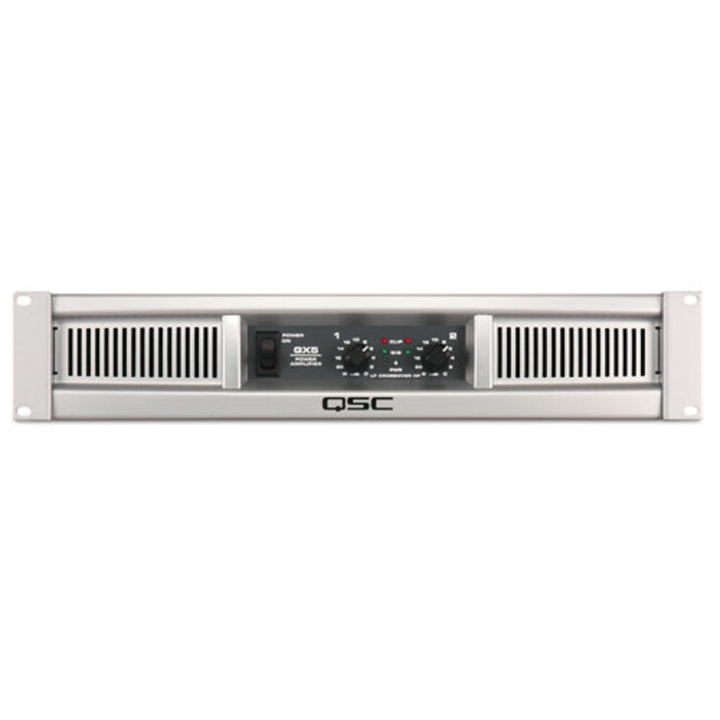 QSC GX5 2 Channel Power Amplifier -500 Watts/ 8 Ohms