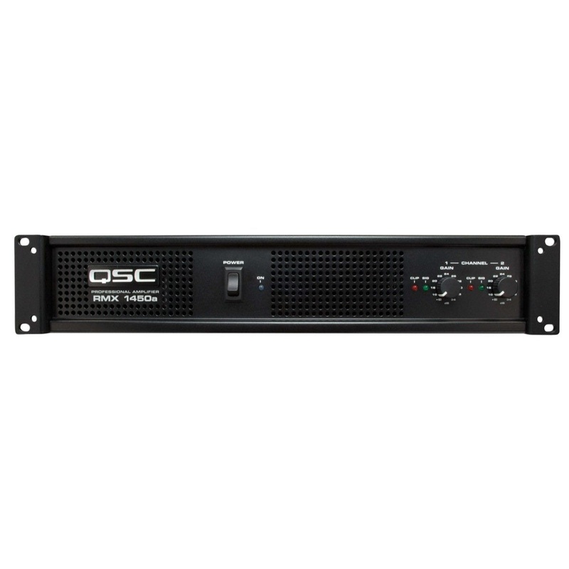 QSC RMX1450A 2 Channel Power Amplifier 260 Watts/8 Ohms