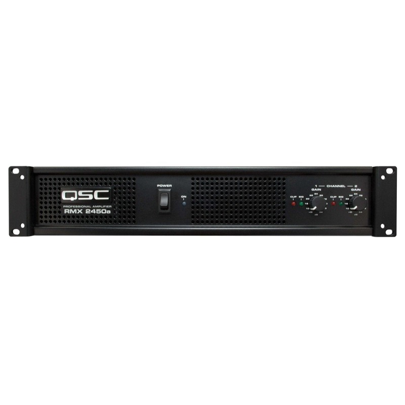 QSC RMX2450A 2 Channel Power Amplifier 500 Watts/8 Ohms