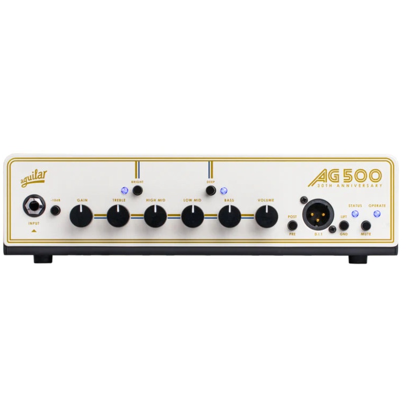 Aguilar AG500V2 Gen 2 Limited Edition 30th Anniversary 500-Watt Bass Amplifier Head (Pearl)