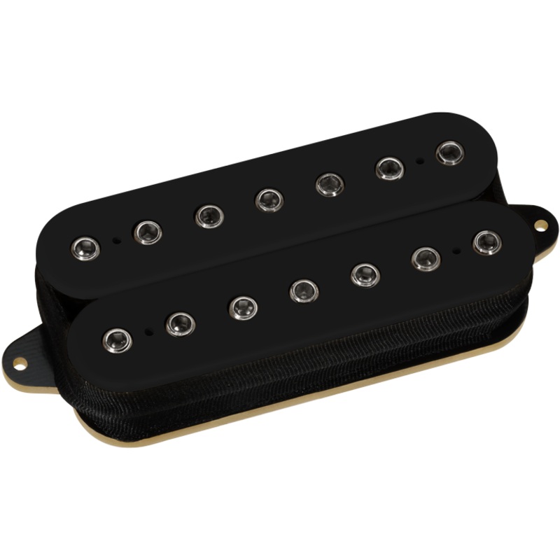 DiMarzio DP711 Ionizer 7 7-Strings Bridge Pick Up (Black With Nickle)