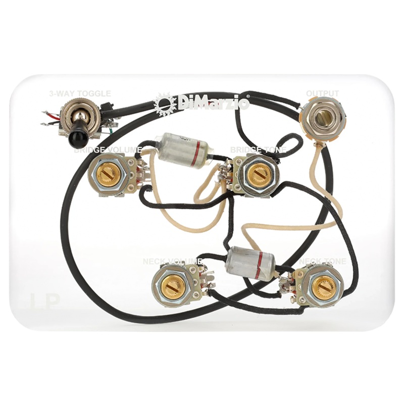 DiMarzio GW2103 Les Paul Push/Pull Wiring Harness