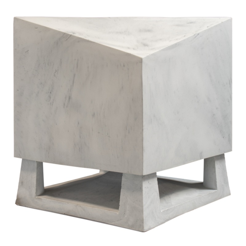 Rockustics BLOCKROCK Omnidirectional Outdoor Monument Series Speaker (Marble) – 6.5