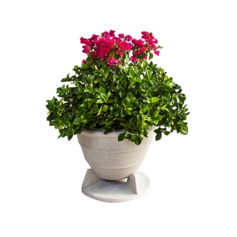 Rockustics OMNIPLANTER-6.5-GG Omnidirectional Outdoor Speaker (Granite Grey) – 6.5″