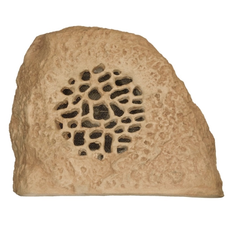 Rockustics PUNKROCK-S-T Outdoor Speaker with Transformer (Sandstone) – 5.25″