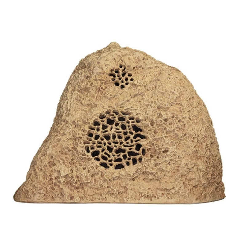 Rockustics ROCKY-JR.-S 2-way Outdoor Rock Speaker (Sandstone) – 5.25″