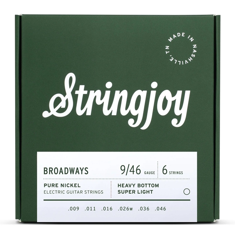 Stringjoy SJ-BR0946 Electric Guitar Strings Heavy Bottom Super Light – 9-46