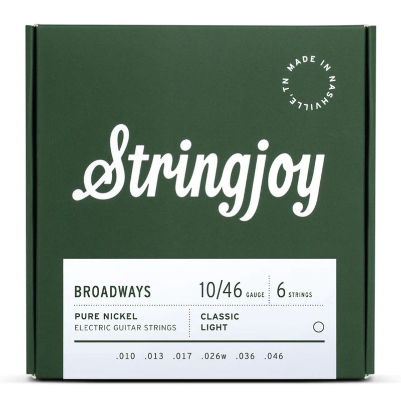 Stringjoy SJ-BR1046 Electric Guitar Strings Classic Light – 10-46