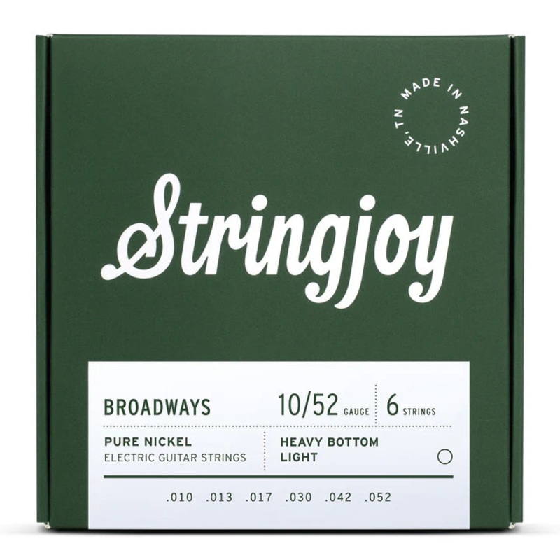 Stringjoy SJ-BR1052 Electric Guitar Strings Heavy Bottom Light – 10-52