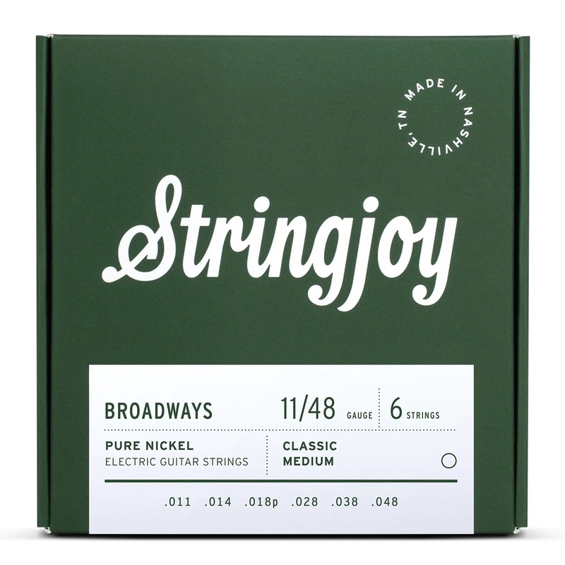 Stringjoy SJ-BR1148 Electric Guitar Strings Classic Medium – 11-48