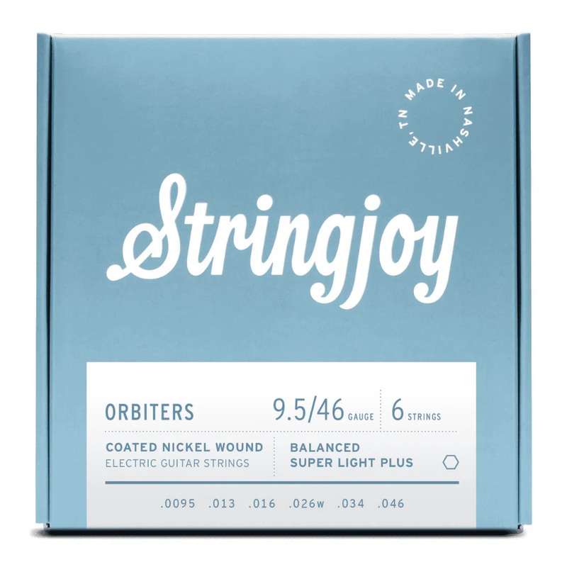 Stringjoy SJ-OR09546 Electric Guitar Strings Balanced Super Light Plus – 9.5-46