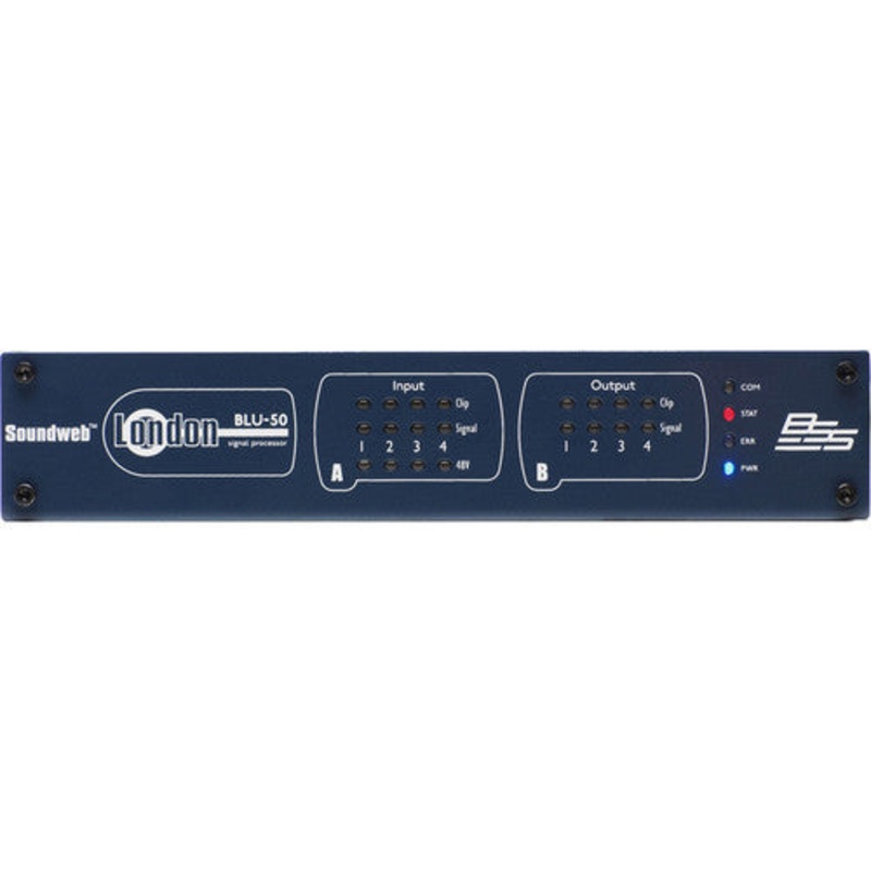 BSS BLU-50 4×4 Signal Processor With BLU Link