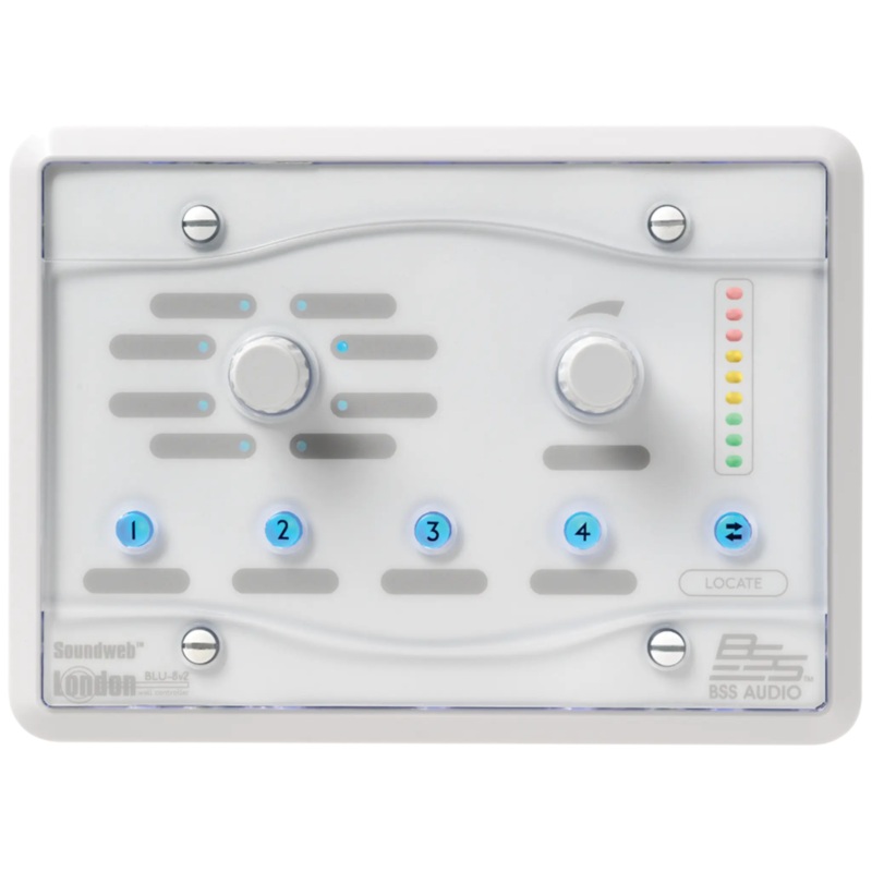 BSS BLU-8-V2-WH Programmable Zone Controller (White)