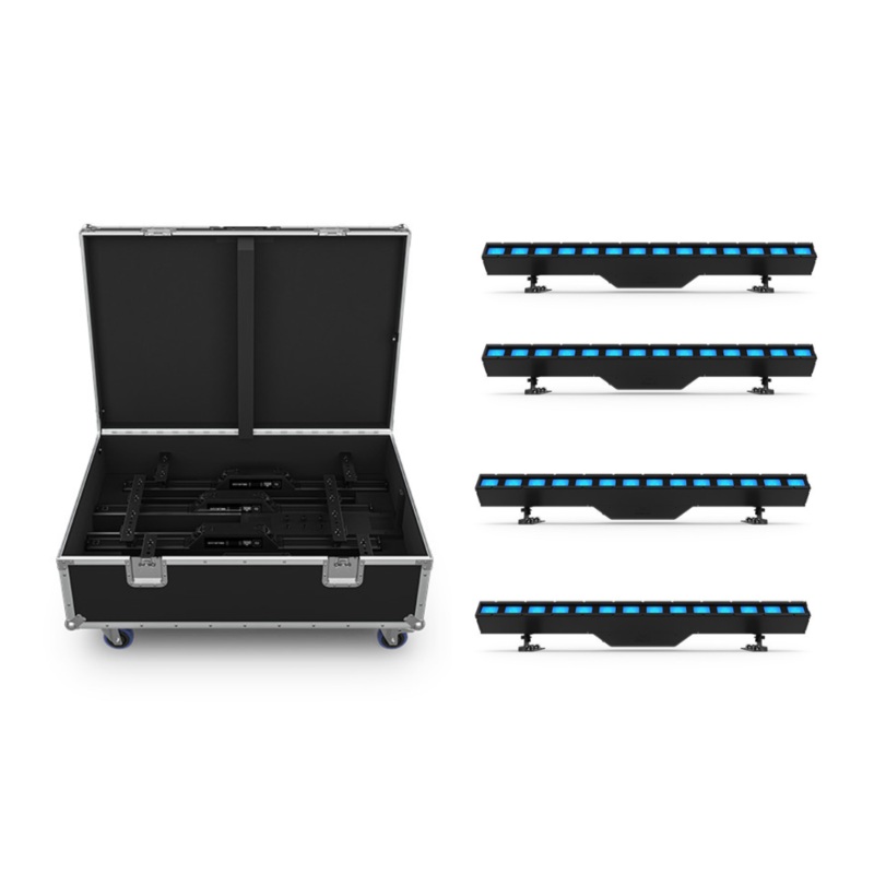 Chauvet Professional WELL-BATTEN-14×4 Battery Powered Fixtures with Charging Case
