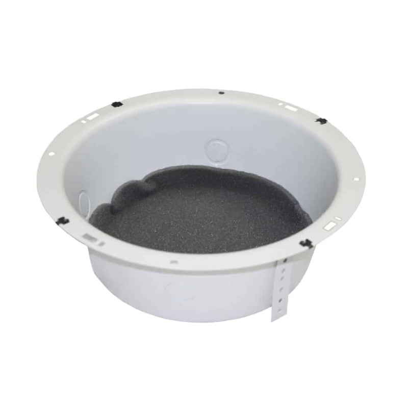 Lowell 8XD4-S Steel Enclosure with Straps for 8″ Speaker Surface Mount