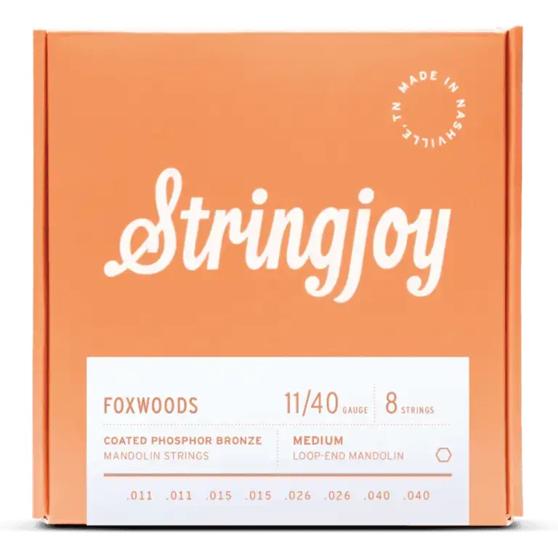 Stringjoy SJ-FW1140 Mandolin Strings Medium – 11-40