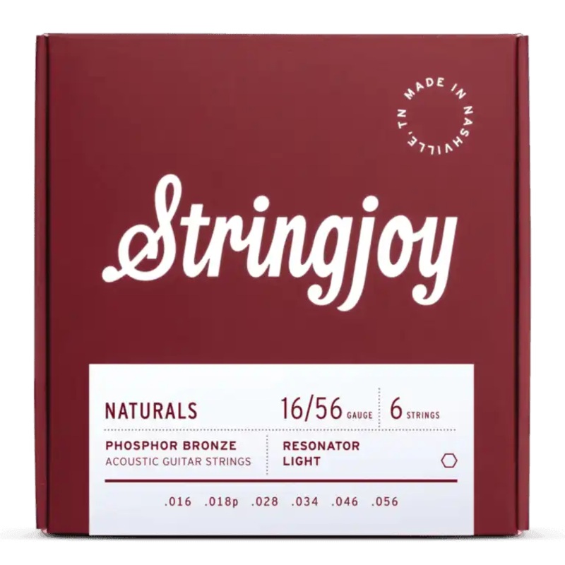Stringjoy SJ-NB1656 Acoustic Guitar Strings Resonator – 16-56