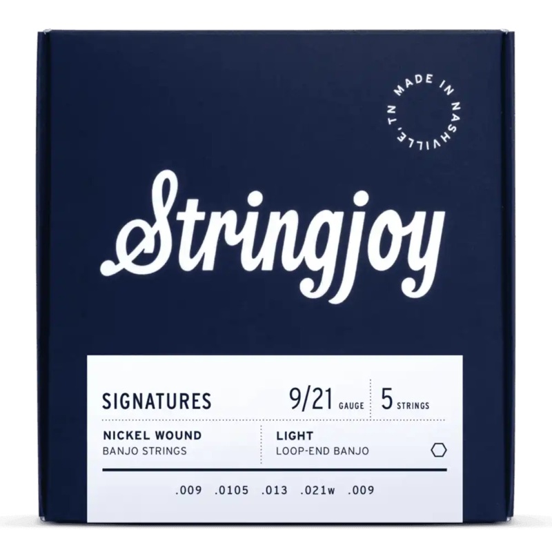 Stringjoy SJ-NW0921 Banjo Strings Light – 9-21