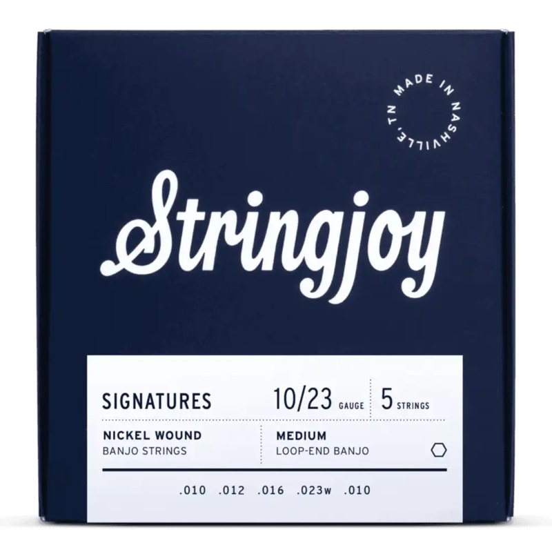 Stringjoy SJ-NW1023 Banjo Strings Medium – 10-23