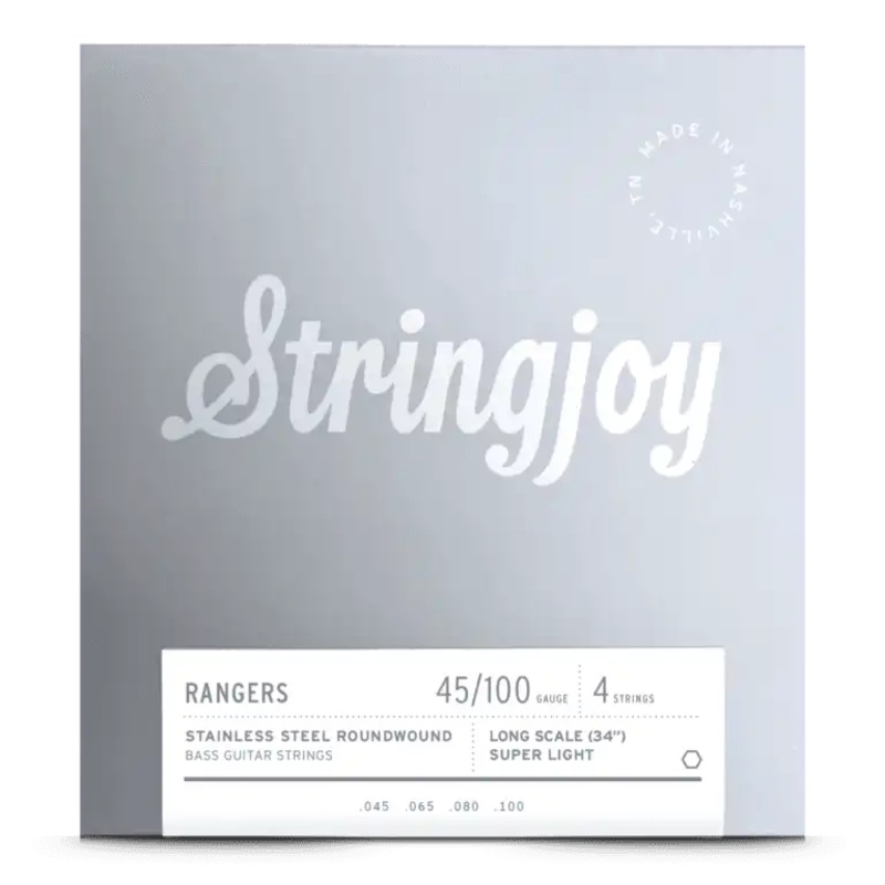 Stringjoy SJ-RA45100LS Electric Bass Strings Super Light – 45-100