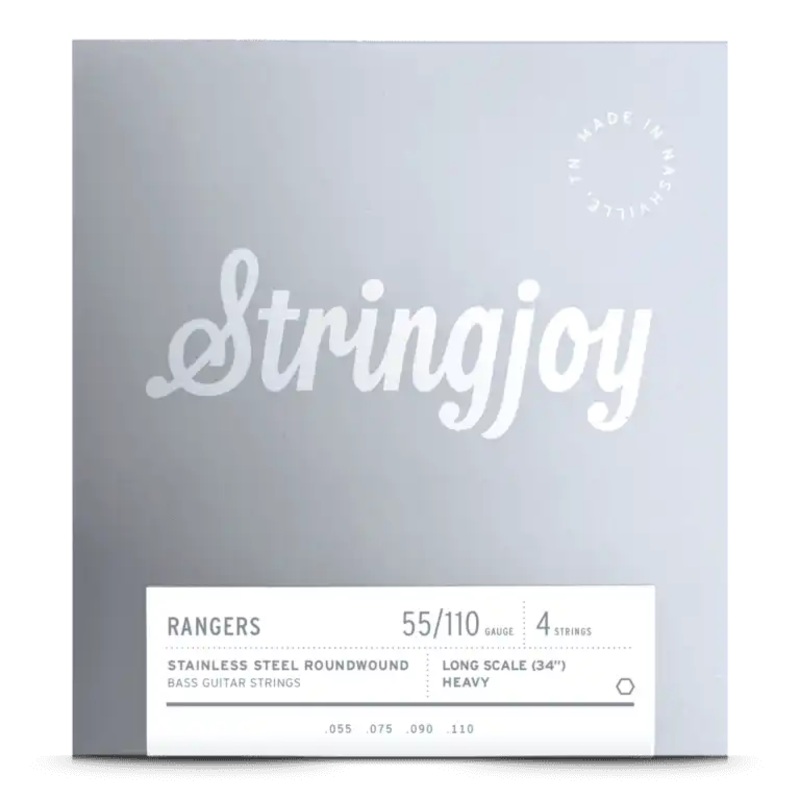Stringjoy SJ-RA55110LS Electric Bass Strings Heavy – 55-110