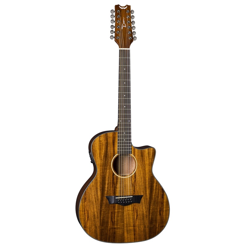 Dean AXS Exotic Cutaway 12 Strings Acoustic Electric (Koa)