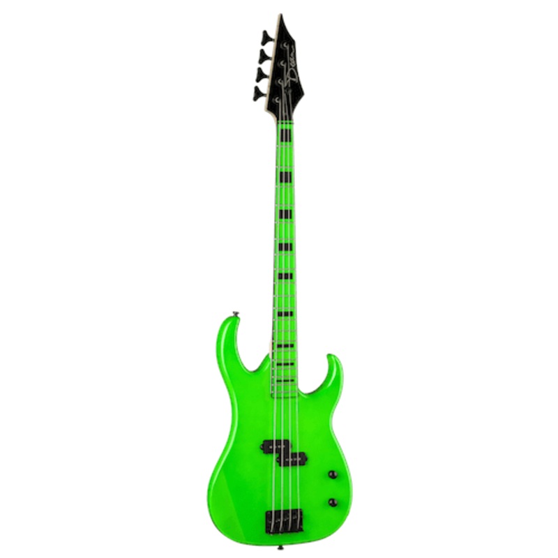 Dean CUSTOM ZONE Electric Bass Guitar (Nuclear Green)
