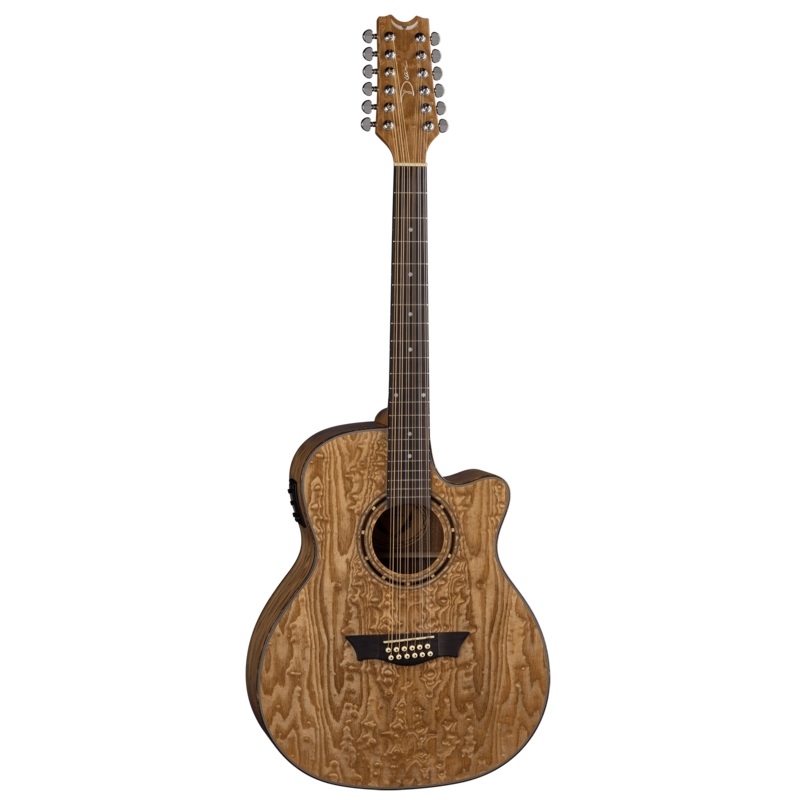 Dean EXOTICA QUILT ASH 12 Strings Acoustic Electric Guitar (Natural)
