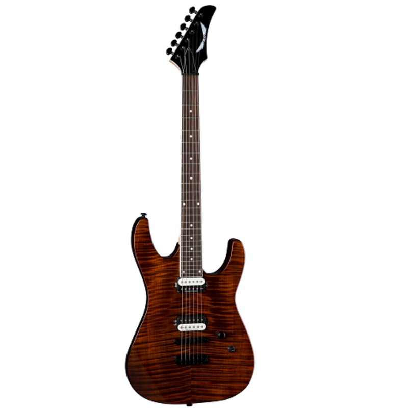 Dean MD24 FM TGE Electric Guitar (Flame Tiger Eye)