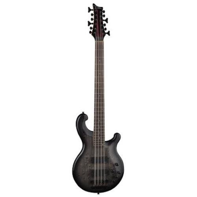 Dean RHAPSODY 12 String Electric Bass Guitar (Trans Black)