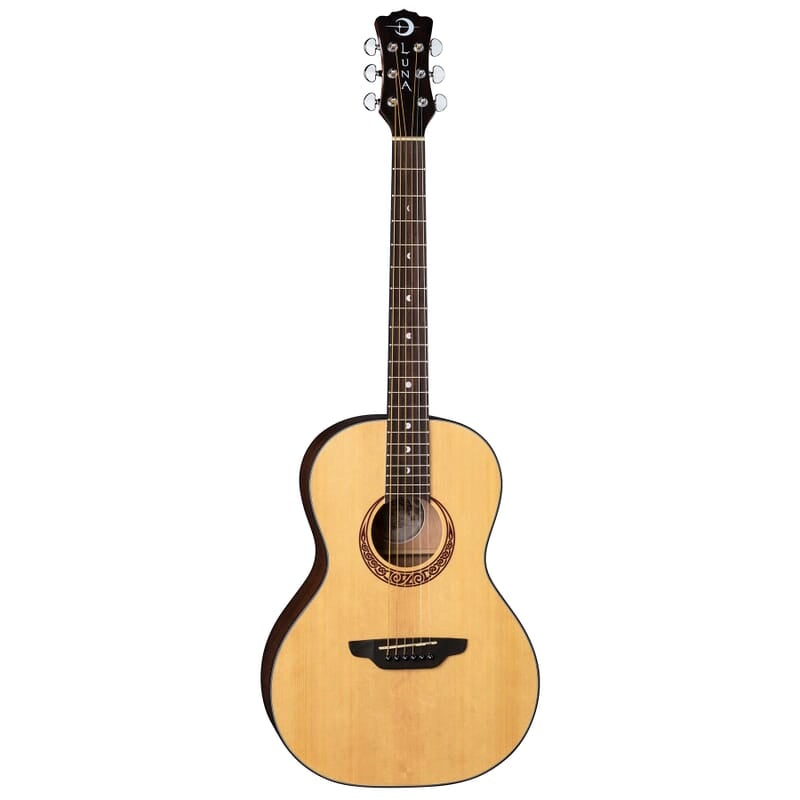 Luna GYP PAR Gypsy Muse Parlor Acoustic Guitar (Natural)