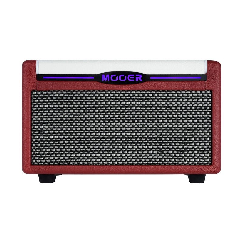 Mooer SD10I-RED Guitar Amplifier Combo with Smart Effects App (Red) – 10W