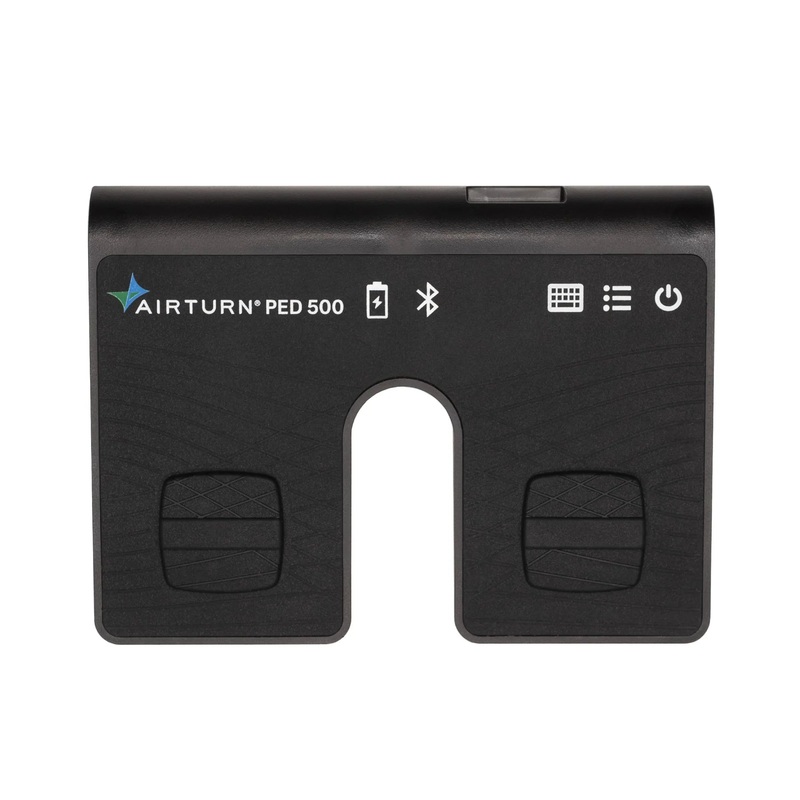 AirTurn PED 500 Dual Bluetooth 4 Wireless Pedal With Rechargeable Battery