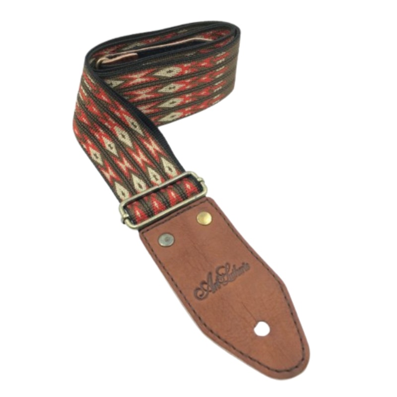 Art & Lutherie 045327 Guitar Strap (Diablo Red)