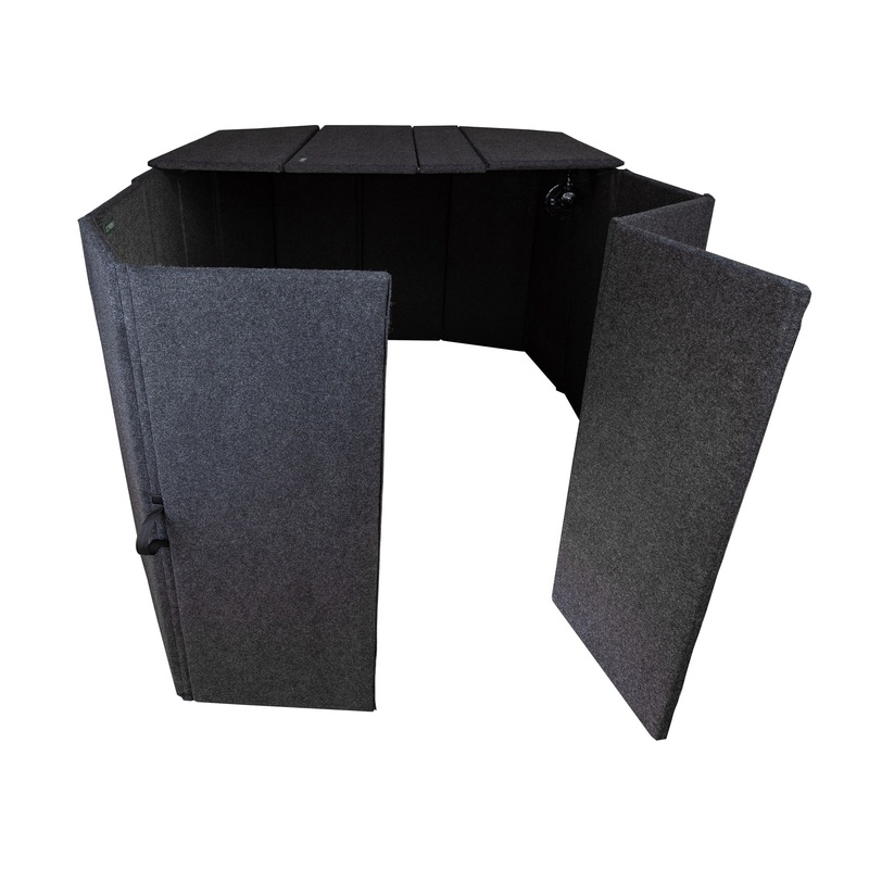 Clearsonic HPA HomePac A Portable Soundproofing for Drum Practice – Large