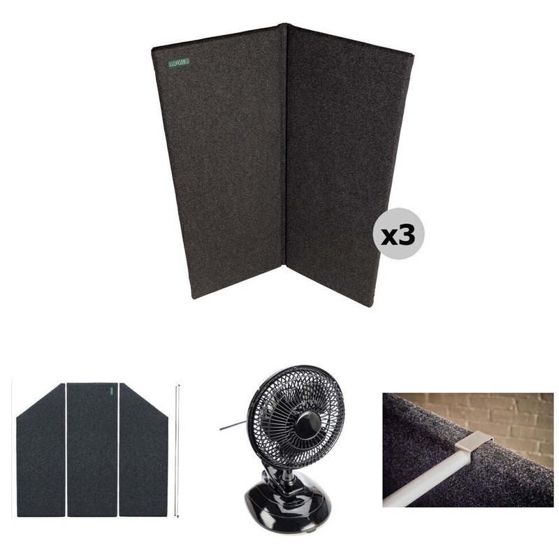 Clearsonic HPD Sound-Absorption Baffle and Gobo Drum Isolation Kit