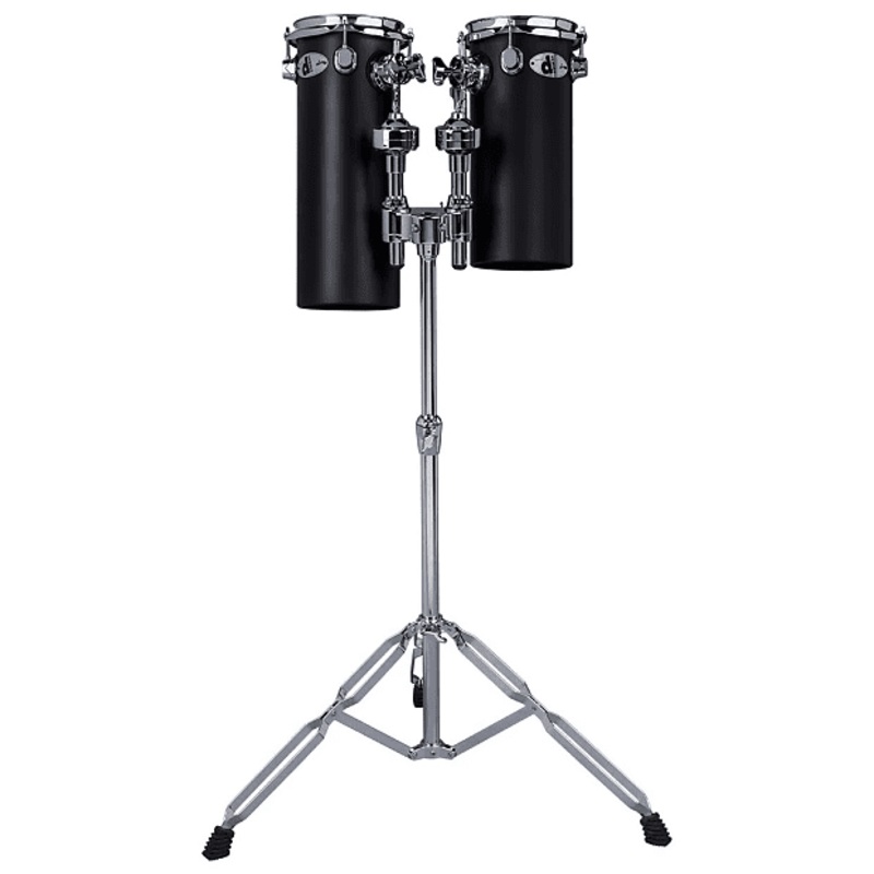DDrum DECCABON F 1416 Fiberglass Mounted Toms (Satin Black Finish) – 14″ & 16″