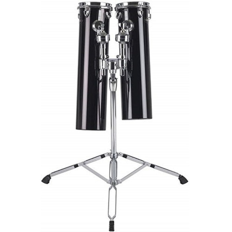 DDrum DECCABON F 1820 Fiberglass Drum Set (Satin Black Finish) – 18″ & 20″