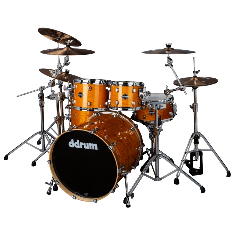 DDrum DM ASH 622 GN Dominion Birch 6-Piece Shell Pack With Ash Veneer (Gloss Natural)