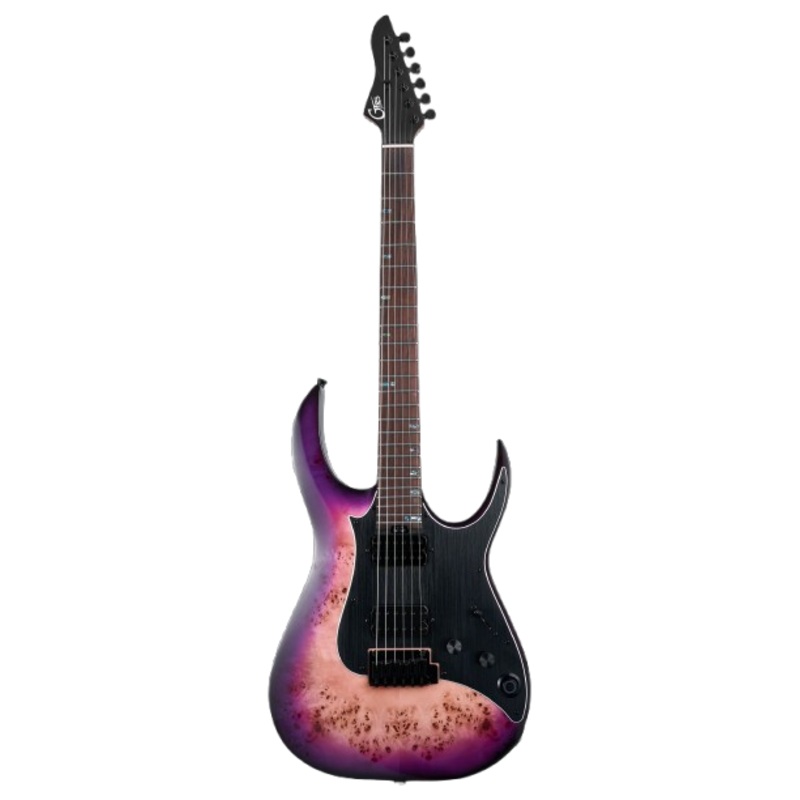GTRS Guitars M810-PB Electric Guitar (Purple Burst)