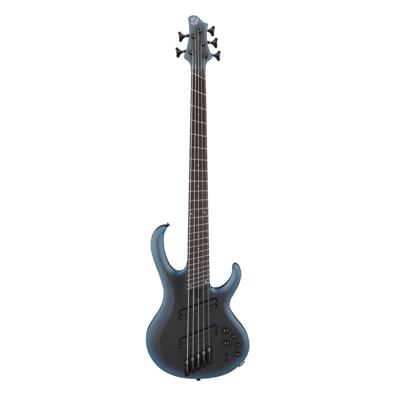 Ibanez BTB605MSMAM 5 Strings Multi Scale Electric Bass Guitar (Midnight Arctic Ocean Matte)