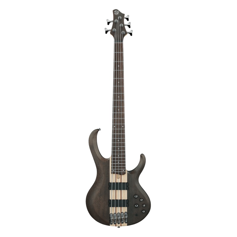 Ibanez BTB605TGF 5 String Electric Bass Guitars (Transparent Gray Flat)