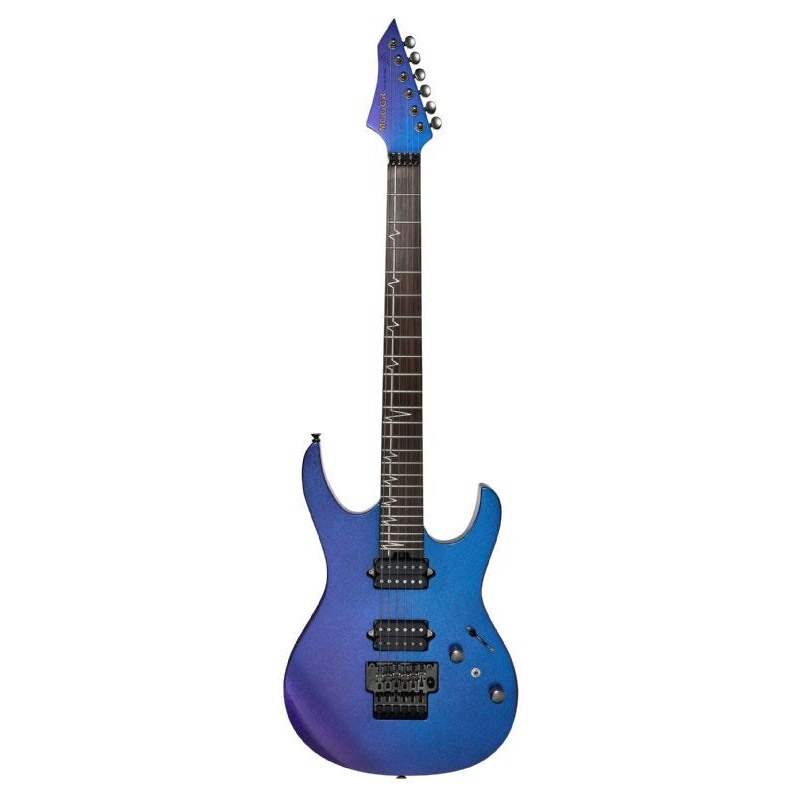 Mooer MMT100FR-APU Electric Guitar (Aurora Purple)