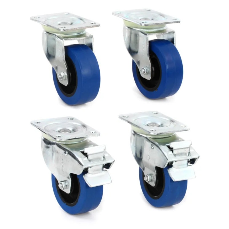 QSC CASTER KIT-L Caster Kit for E118sw and E218sw Subwoofers