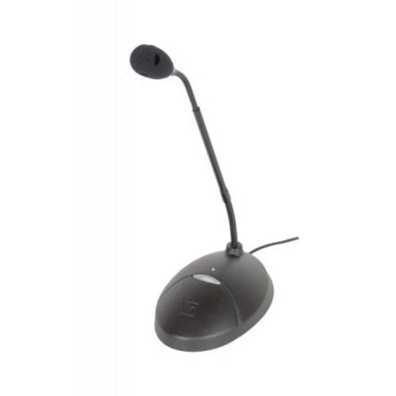 Electro-Voice PC-DESKTOP-12 Multi Pattern Desktop Microphone With Gooseneck – 12″